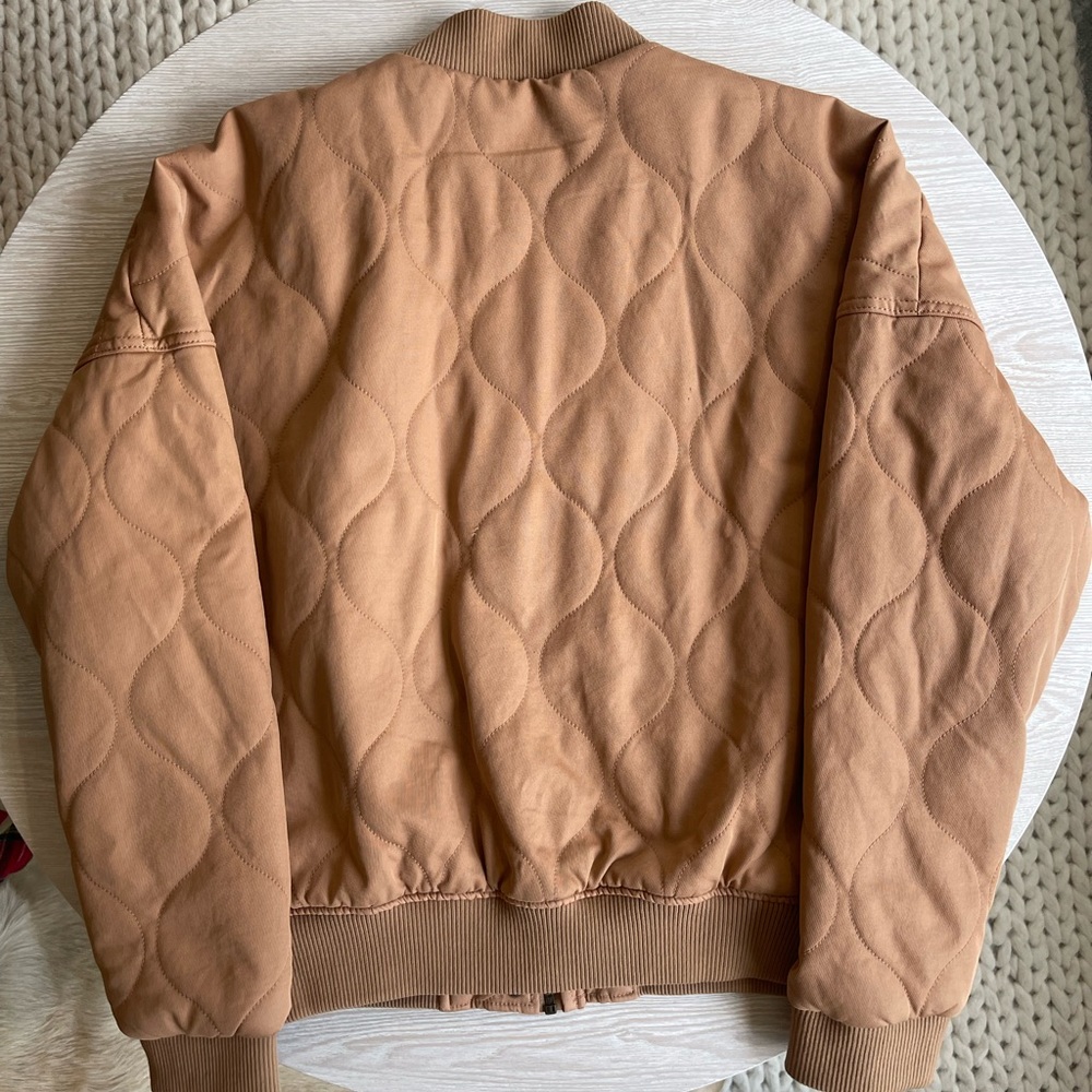 Universal Thread Quilted Bomber Jacket - image 4